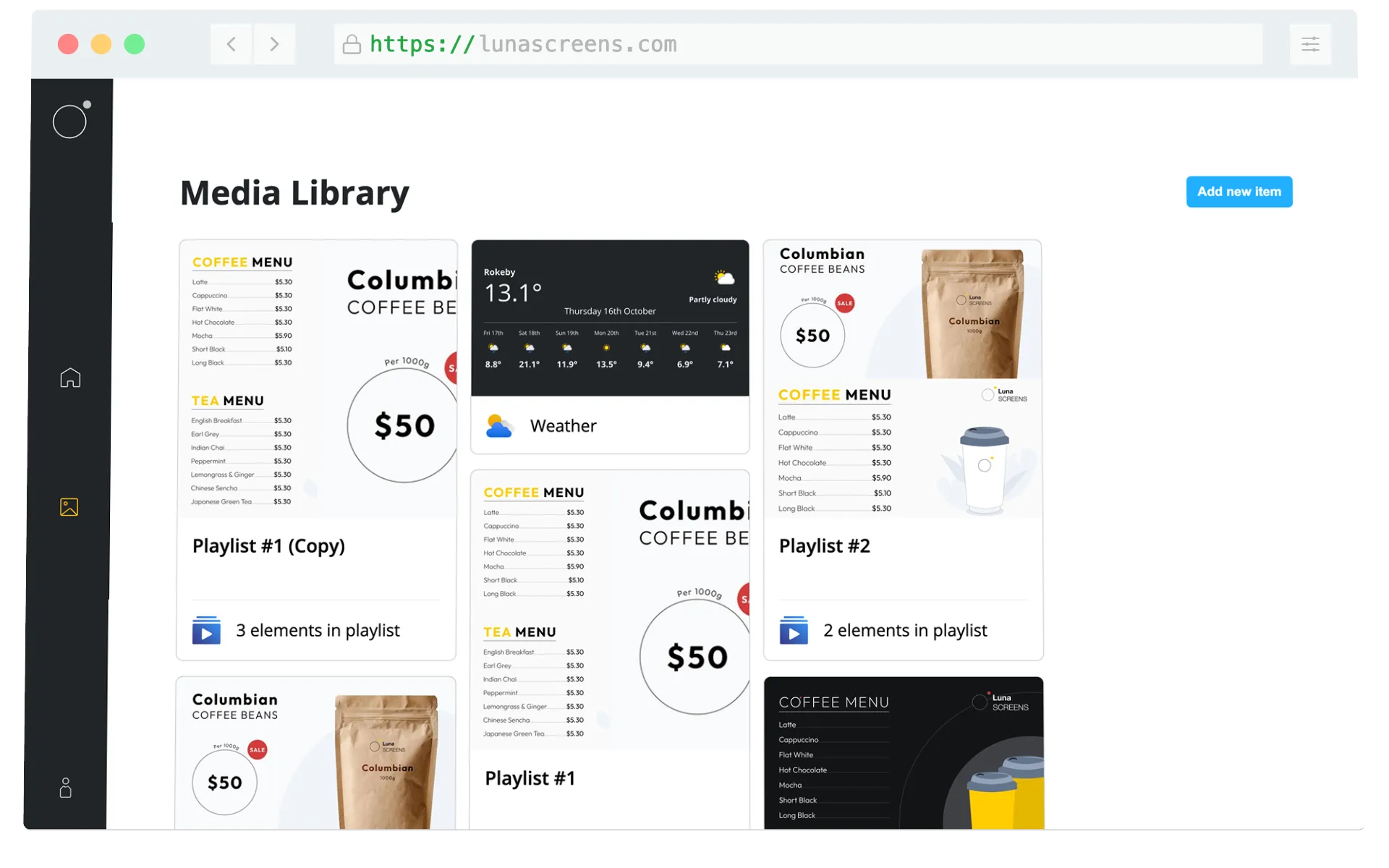 SaaS Founder & Lead Architect: Luna Screens Digital Signage