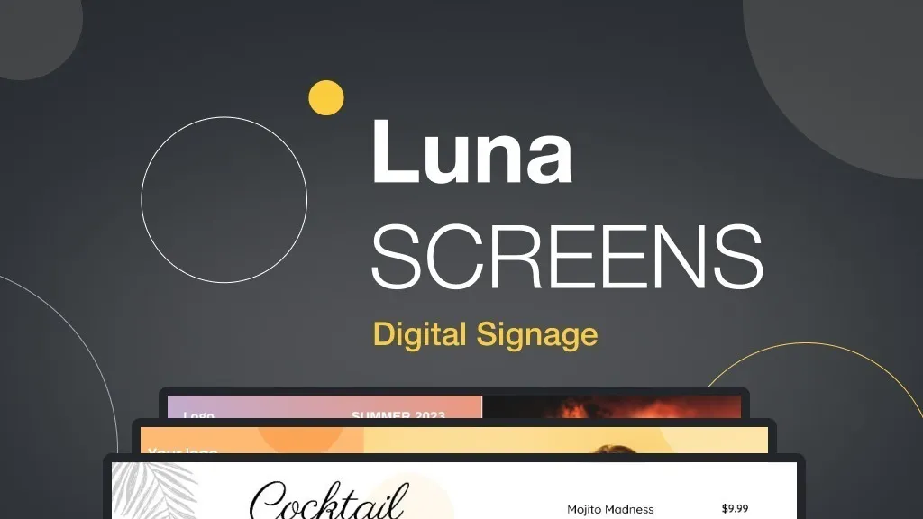 SaaS Founder & Lead Architect: Luna Screens Digital Signage