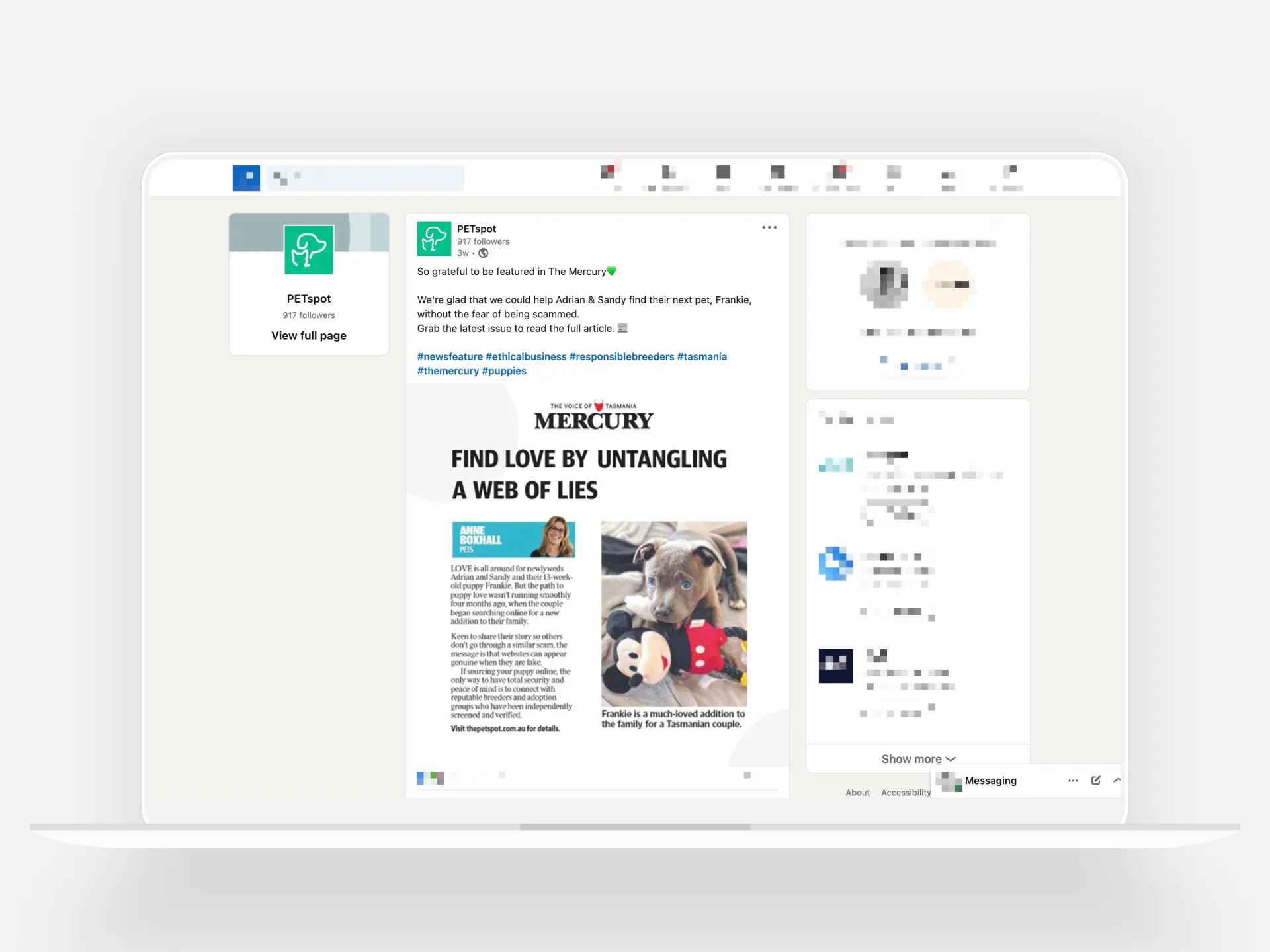 Cross Platform Ethical Puppy Marketplace